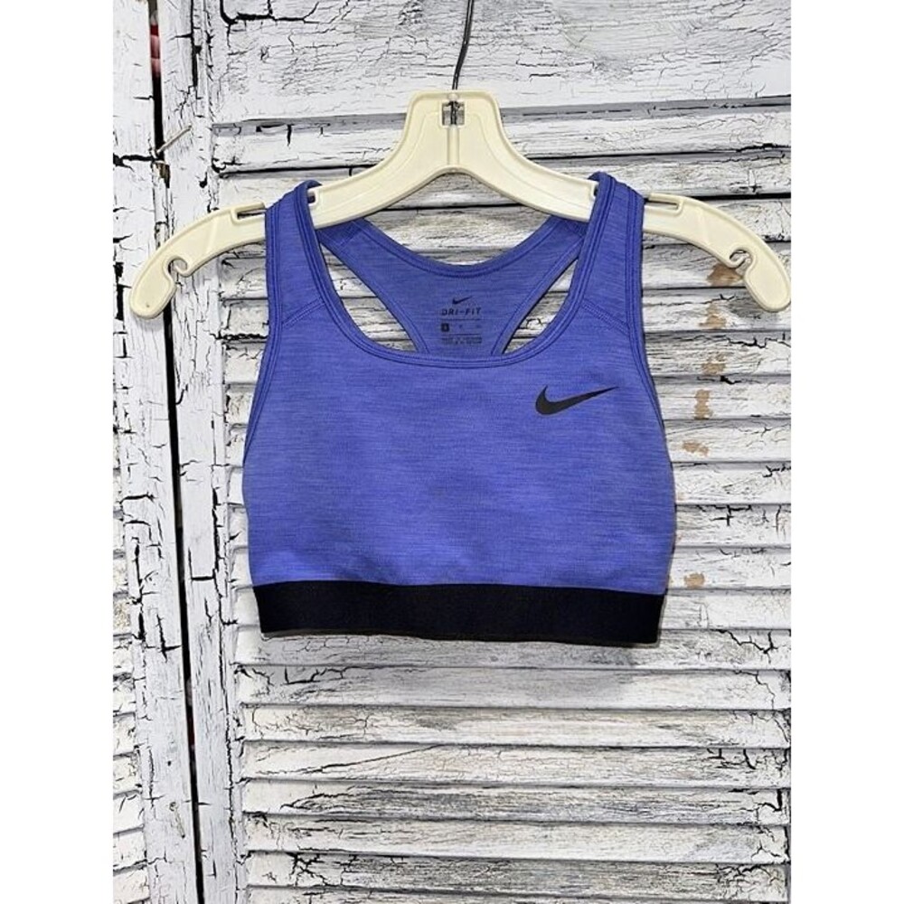 Women's Purple Nike Dri-Fit Sports Bra Size Small